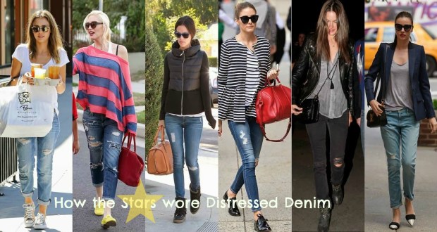 starsl distressed denim